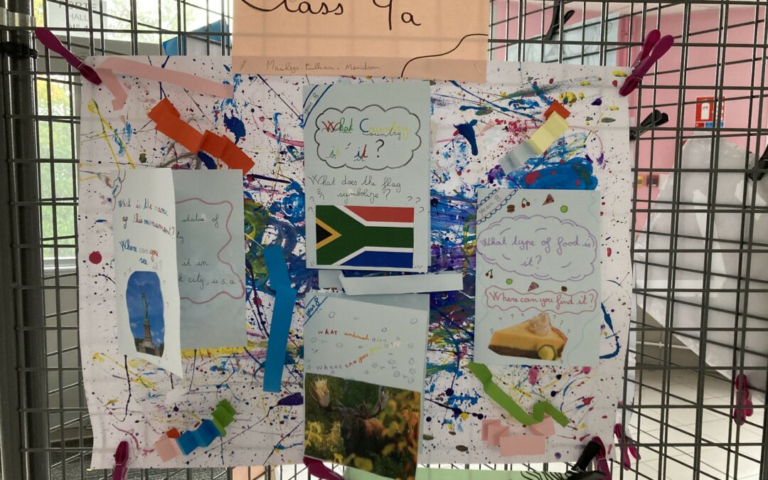 Exposition en anglais – 4A